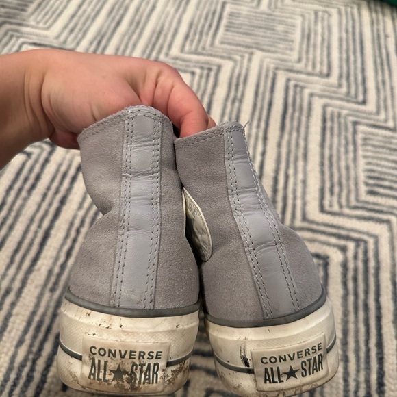 Platform converse chuck taylor suede - Picture 2 of 5